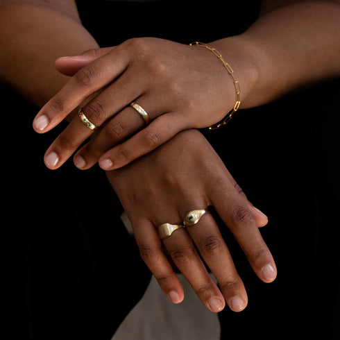 Your Grandmother's Signet in Silver