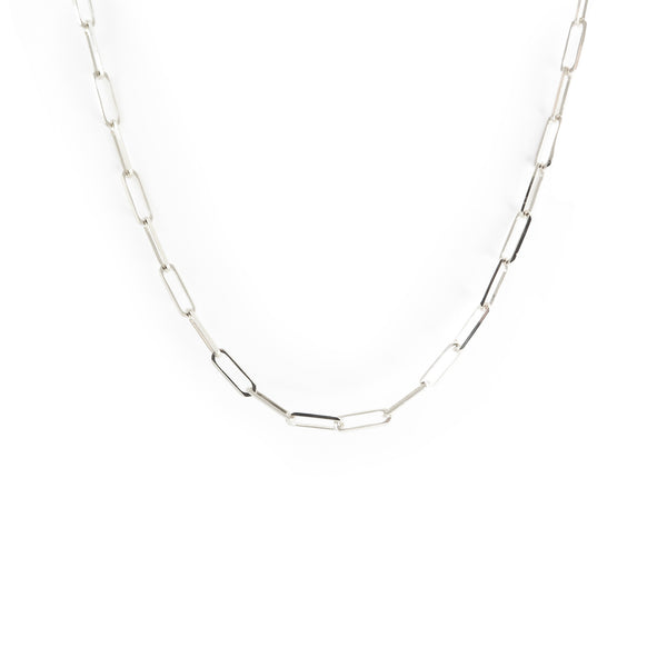 The Paperclip Chain in Silver – Dear Rae Jewellery